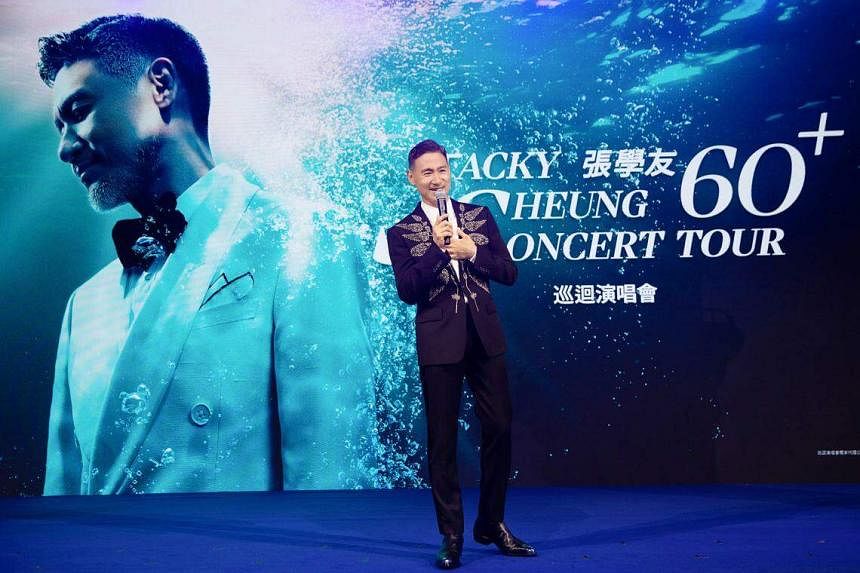 Jacky Cheung to perform six shows here in July, over two weekends