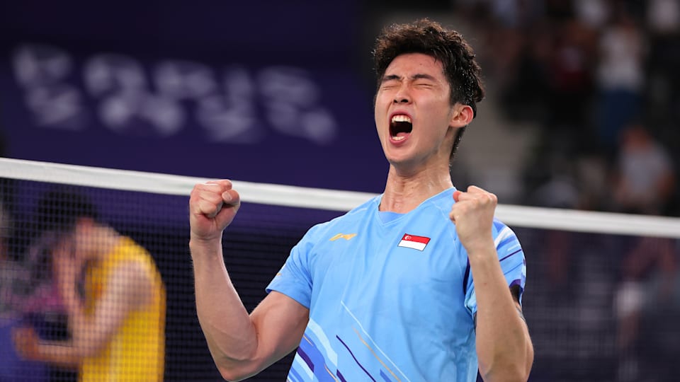 Paris 2024 badminton: Loh Kean Yew rolls past Li Shi Feng into last eight