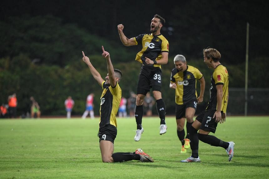 BG Tampines Rovers thrash Lion City Sailors 5-0 to go top of Singapore Premier League