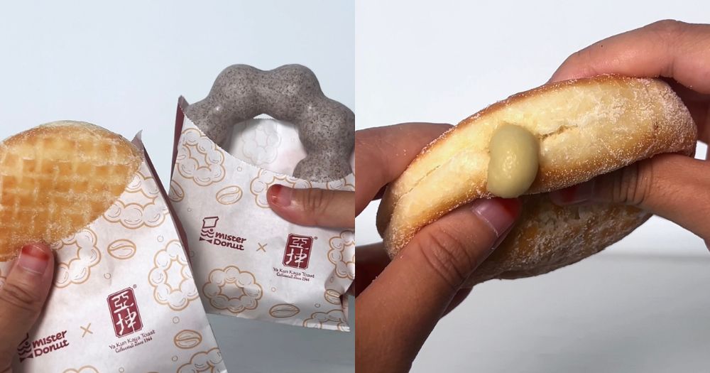 Mister Donut & Ya Kun Kaya Toast collaborate to launch kaya & kopi-flavoured doughnuts