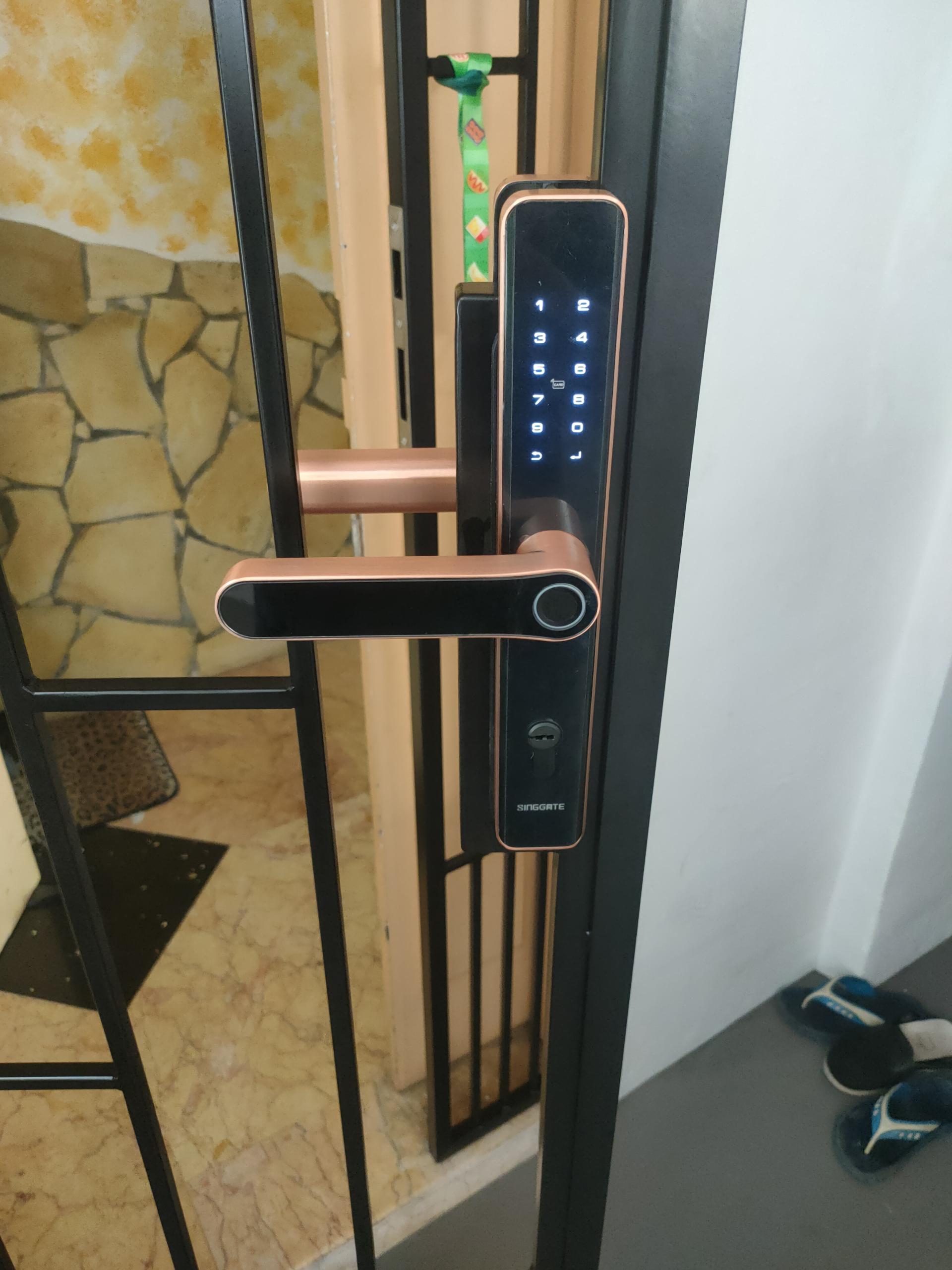 FM023 Smart Sync Digital Gate Lock