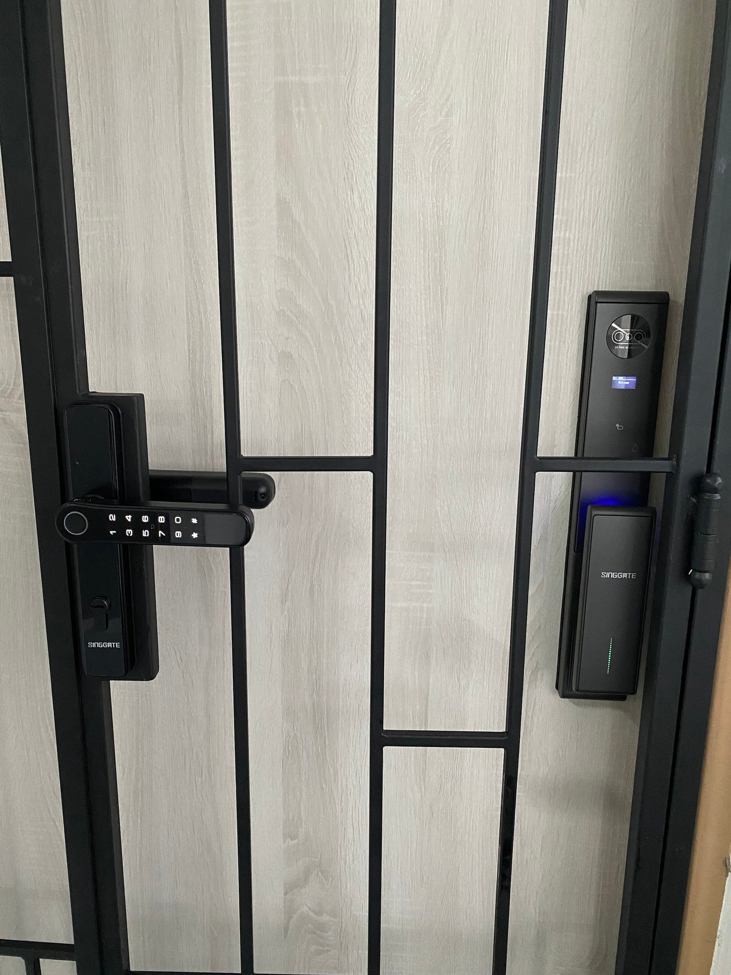 FR009 Pro Door + FM021 Gate Digital Lock Bundle