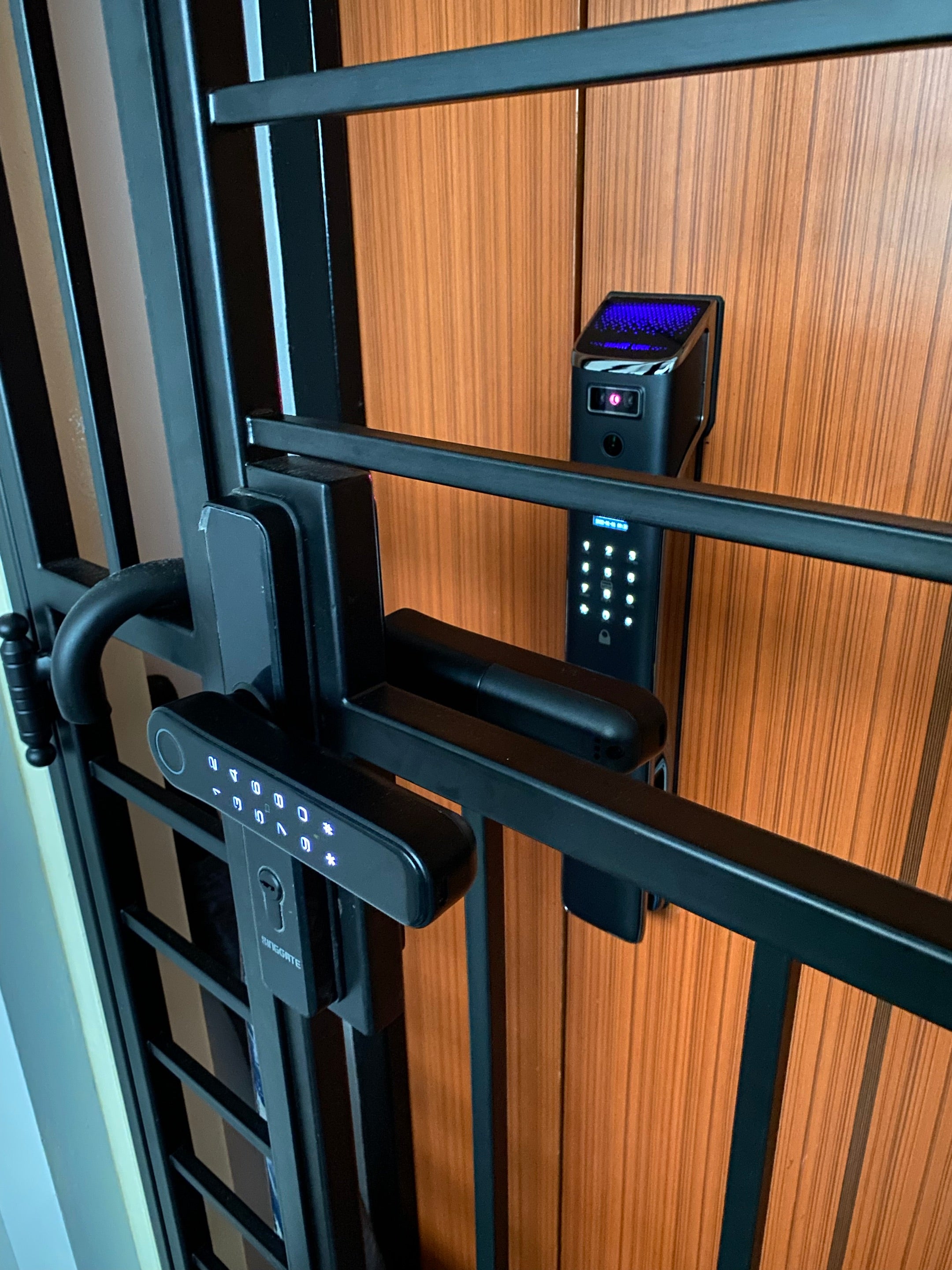 FR058 Door + FM021 Gate Digital Lock Bundle