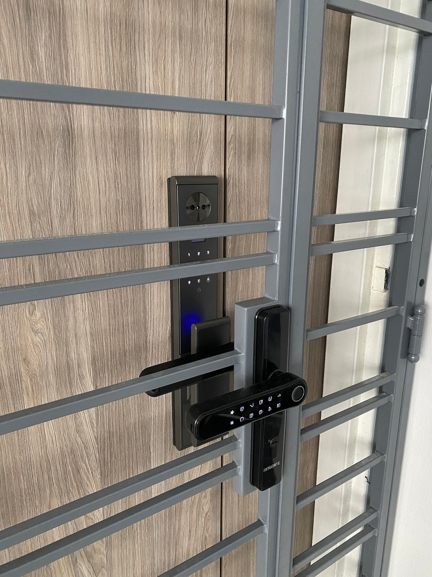 FR009 Pro Door + FM021 Gate Digital Lock Bundle