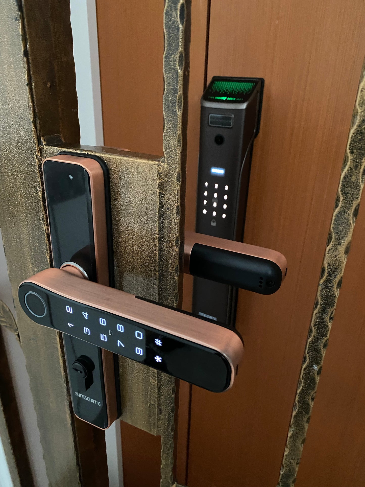 FR018 Door + FM021 Gate Digital Lock Bundle