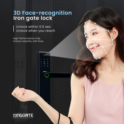 Singgate FM025 with 3D face + Video Calling Functions