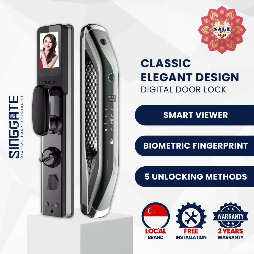 FR001 Door Viewer Smart Digital Door Lock