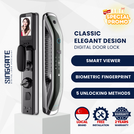 FR001 Door Viewer Smart Digital Door Lock