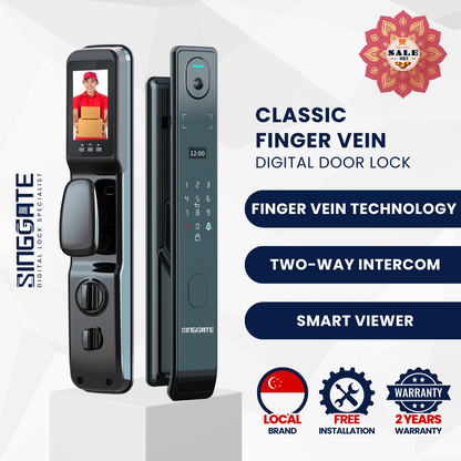 FR005 Finger Vein Digital Door Lock