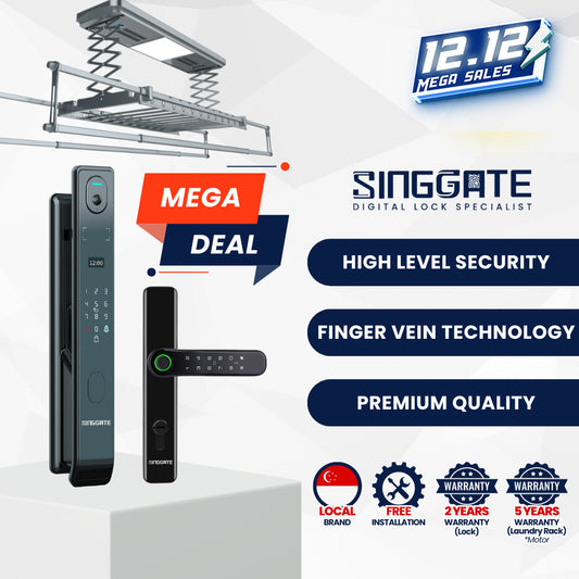 Mega Bundle - FR005 Door + FM021 Gate + LS026/023 Laundry Rack