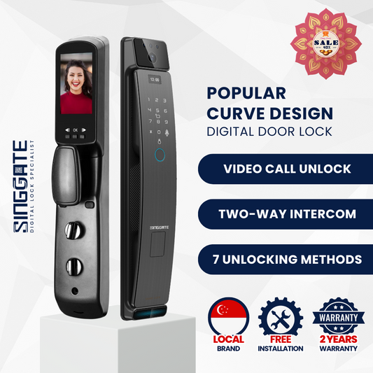 FR006 Video Call Smart Viewer Digital Door Lock