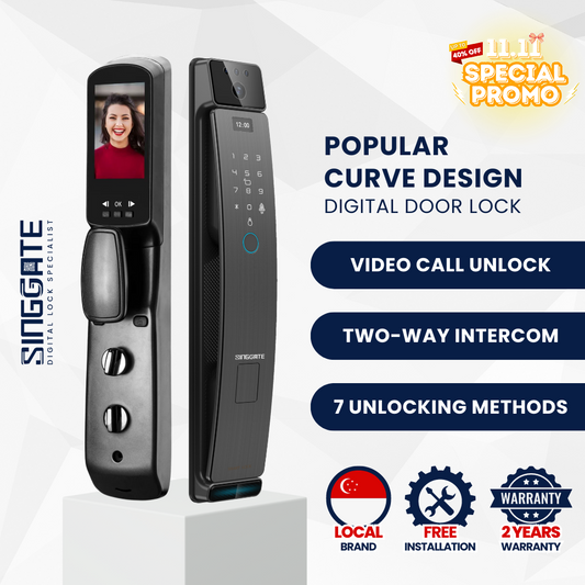 FR006 Video Call Smart Viewer Digital Door Lock