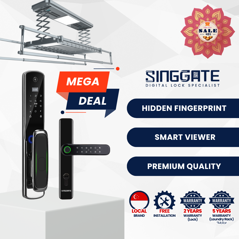 Mega Bundle - FR009 Door + FM021 Gate + LS026/023 Laundry Rack