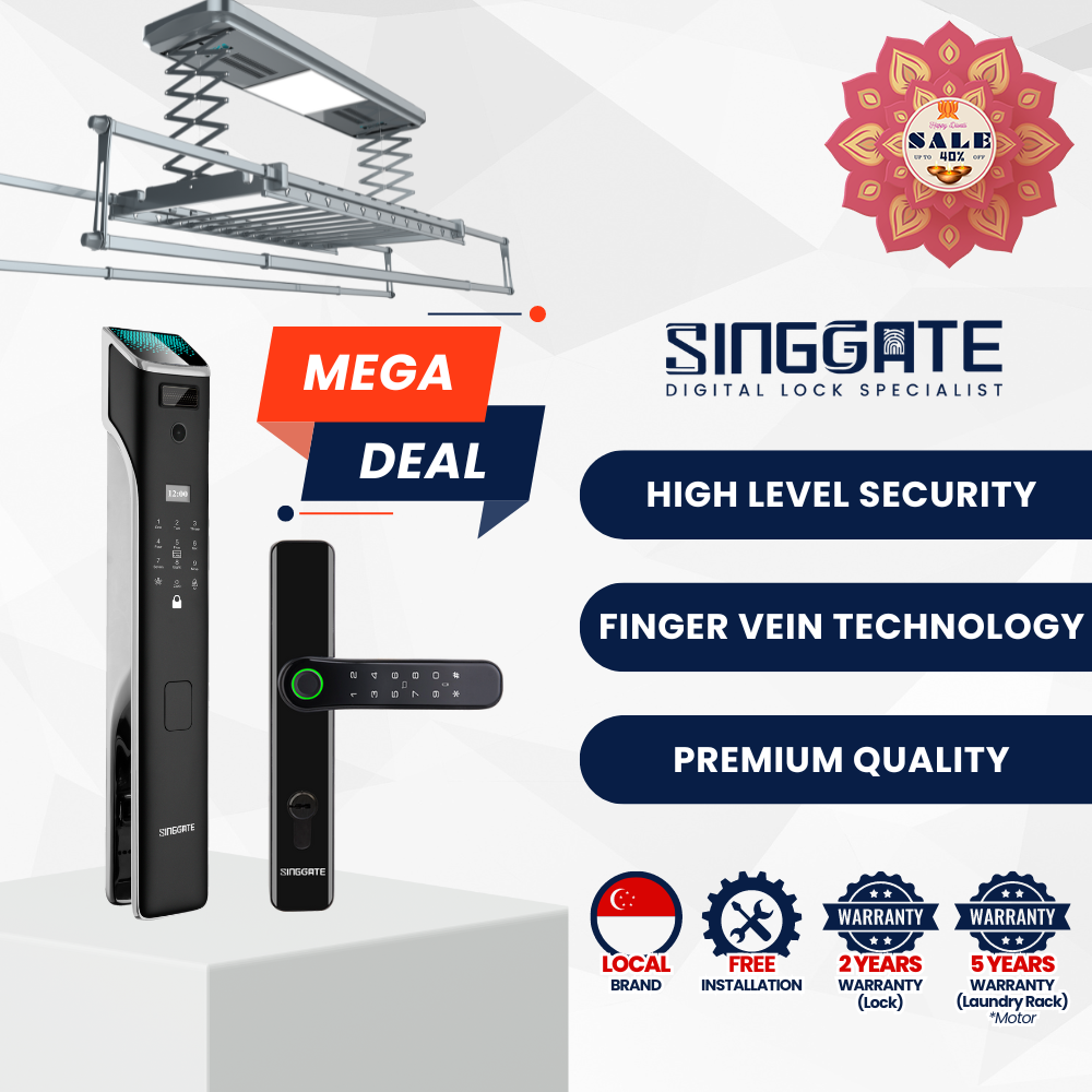 Mega Bundle - FR018 Door + FM021 Gate + LS026/023 Laundry Rack