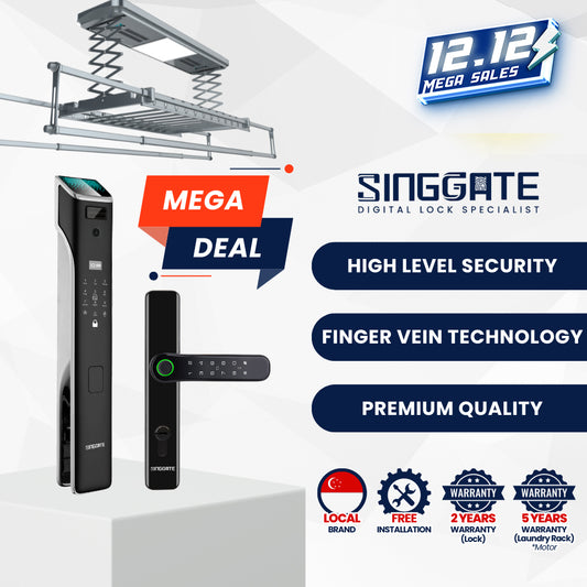 Mega Bundle - FR018 Door + FM021 Gate + LS026/023 Laundry Rack