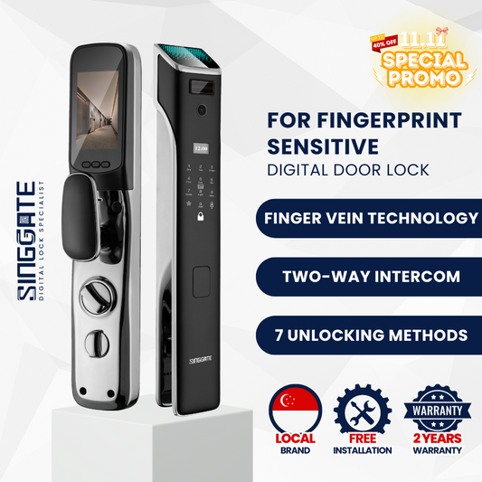 FR018 Finger Vein & Smart Viewer Digital Door Lock