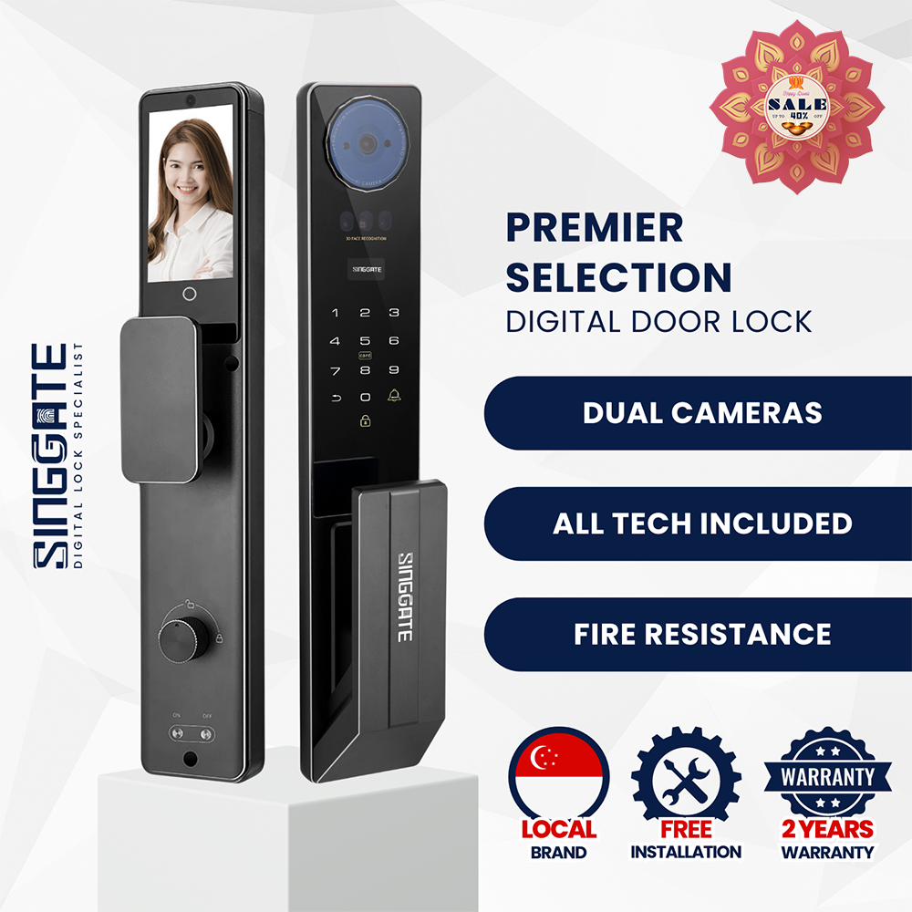 FR051 - 3D Face & Palm Vein Digital Door Lock