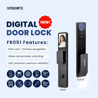 [National Day Promo] Mega Bundle - FR051 Door + FM021 Gate + Smart Laundry Rack