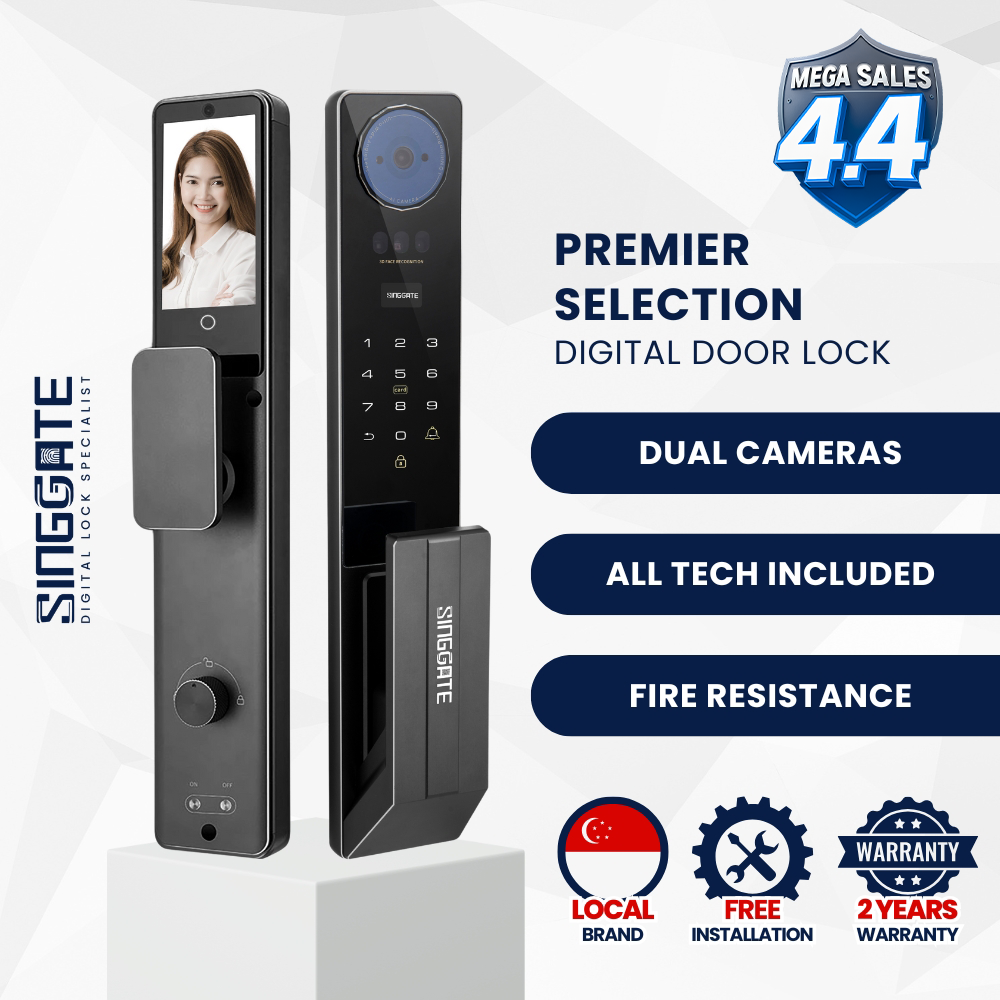 FR051 - 3D Face & Palm Vein Digital Door Lock