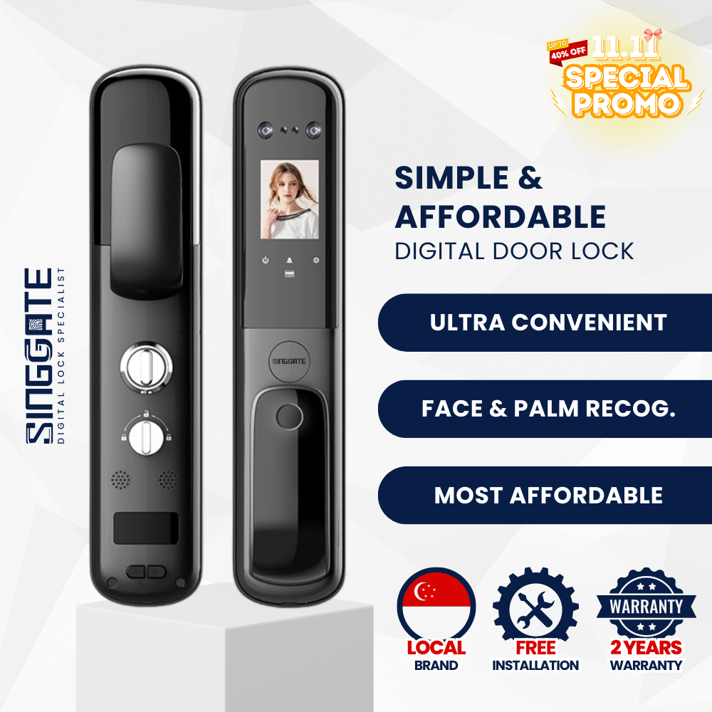 FR055 3D Face & Palm Digital Door Lock