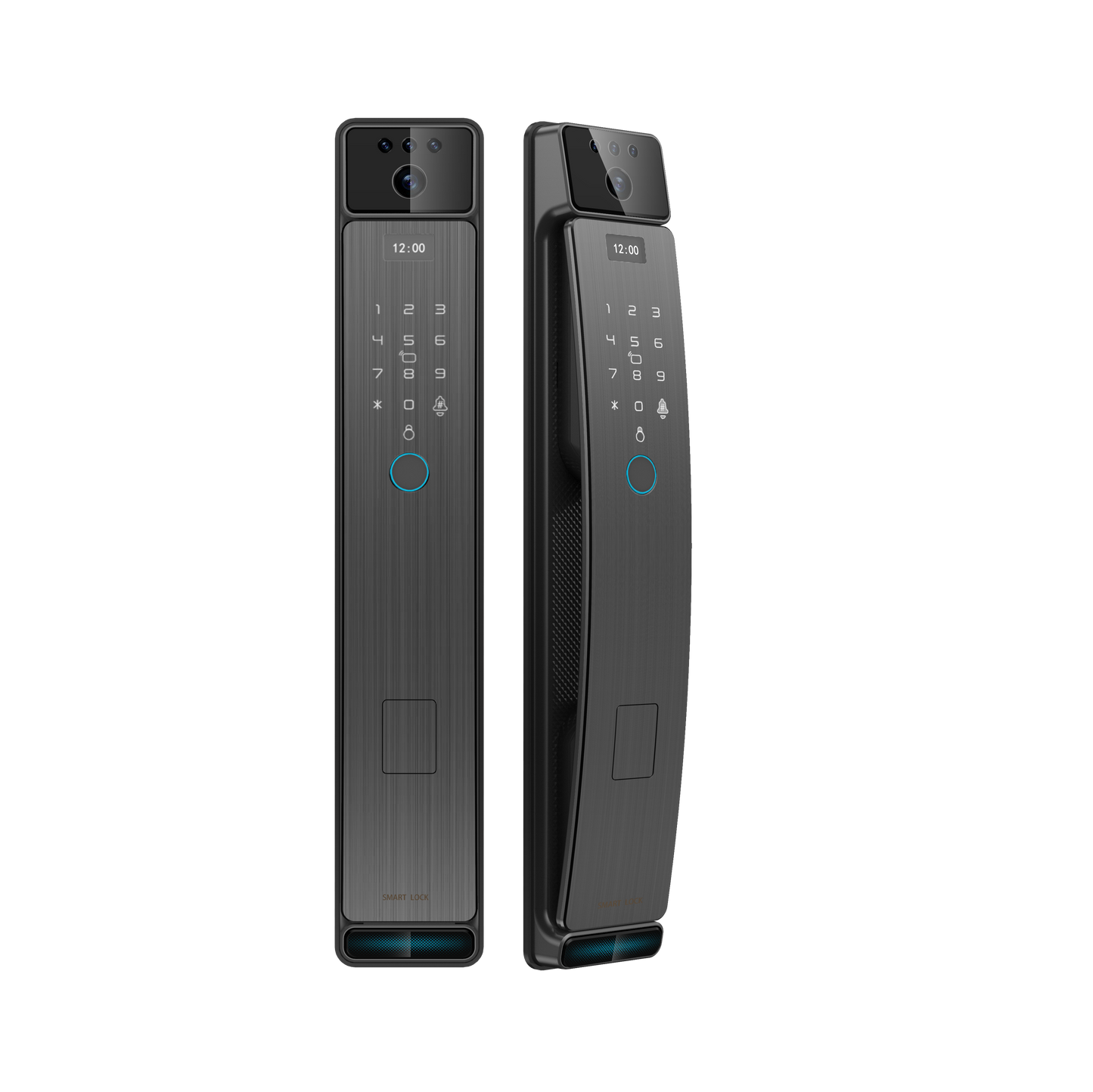 SINGGATE Door Digital Lock, FR056 Digital Door Lock | 3D Face Recognition & Door Viewer Lock - SINGGATE Digital Lock