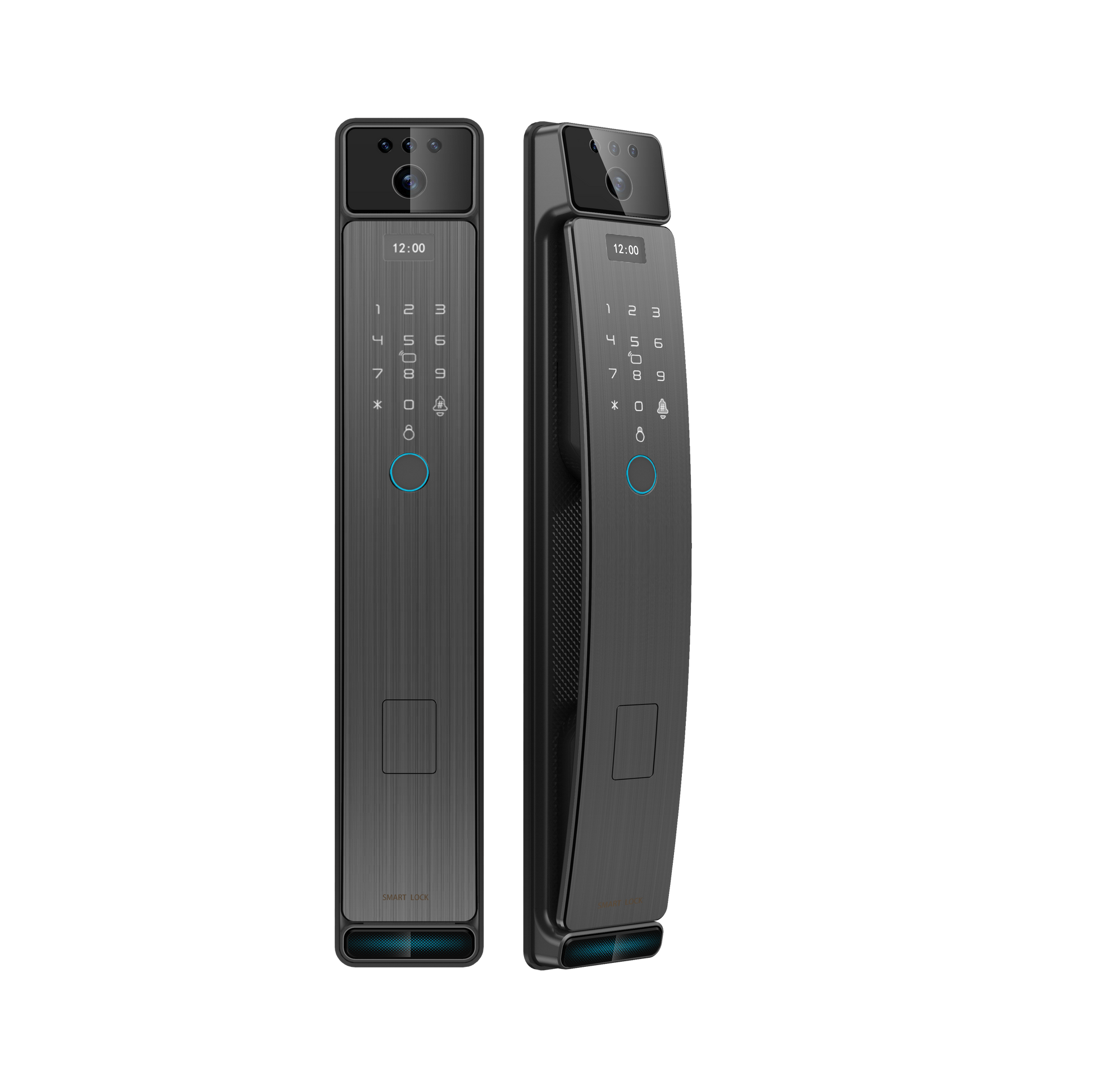 SINGGATE Door Digital Lock, FR056 Digital Door Lock | 3D Face Recognition & Door Viewer Lock - SINGGATE Digital Lock