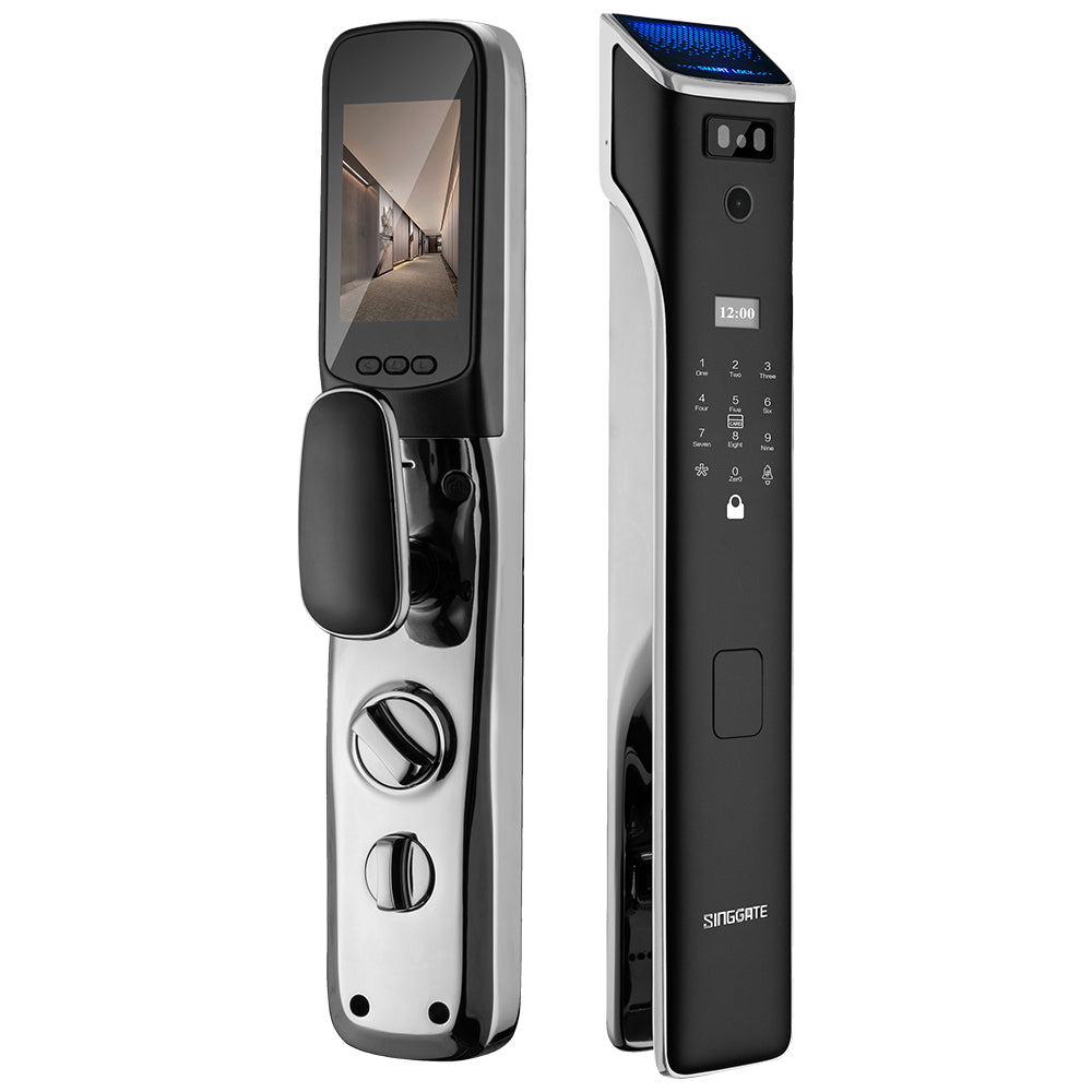 SINGGATE Door & Gate Bundle, ❤️NEW❤️*Bundle Deal* FR058 Door Digital Lock + FM021 Metal Gate Digital Lock - SINGGATE Digital Lock