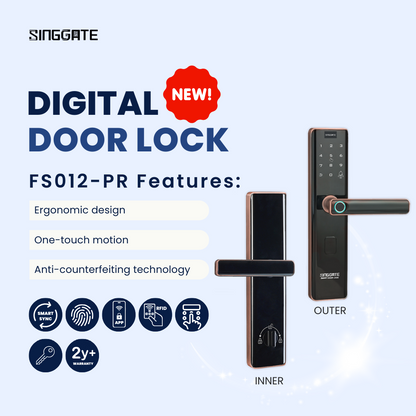 FS012 Pro Smart Sync Digital Door Lock