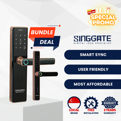 FS012 PRO Door + FM023 Gate Smart Sync Bundle