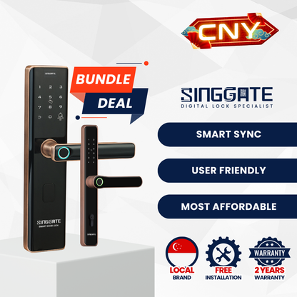 FS012 PRO Door + FM023 Gate Smart Sync Bundle