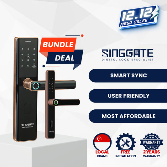 FS012 PRO Door + FM023 Gate Smart Sync Bundle