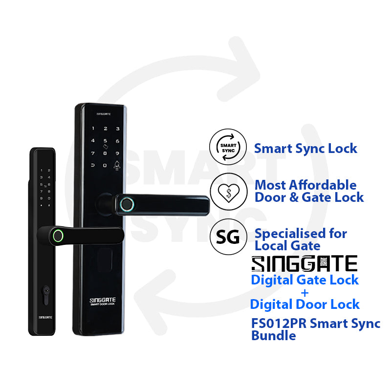 FS012 PRO Door + FM023 Gate Smart Sync Bundle