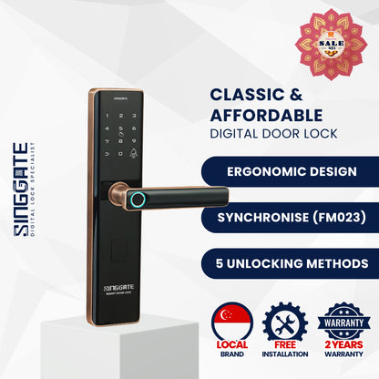 FS012 Pro Smart Sync Digital Door Lock