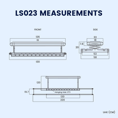 LS023 Automated Laundry Rack