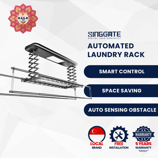 LS025 Automated Laundry Rack | Essential Features