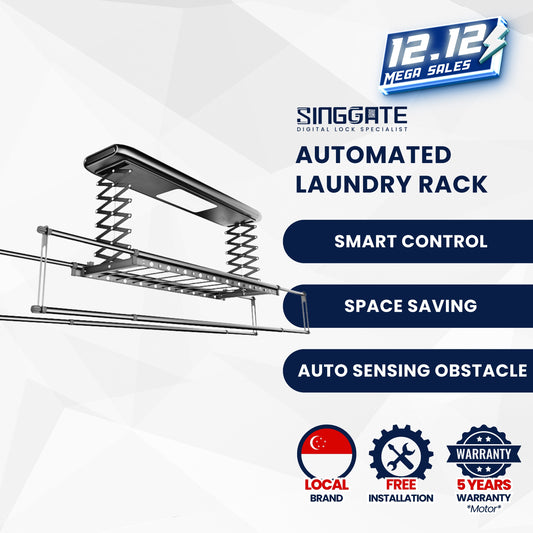 LS025 Automated Laundry Rack | Essential Features