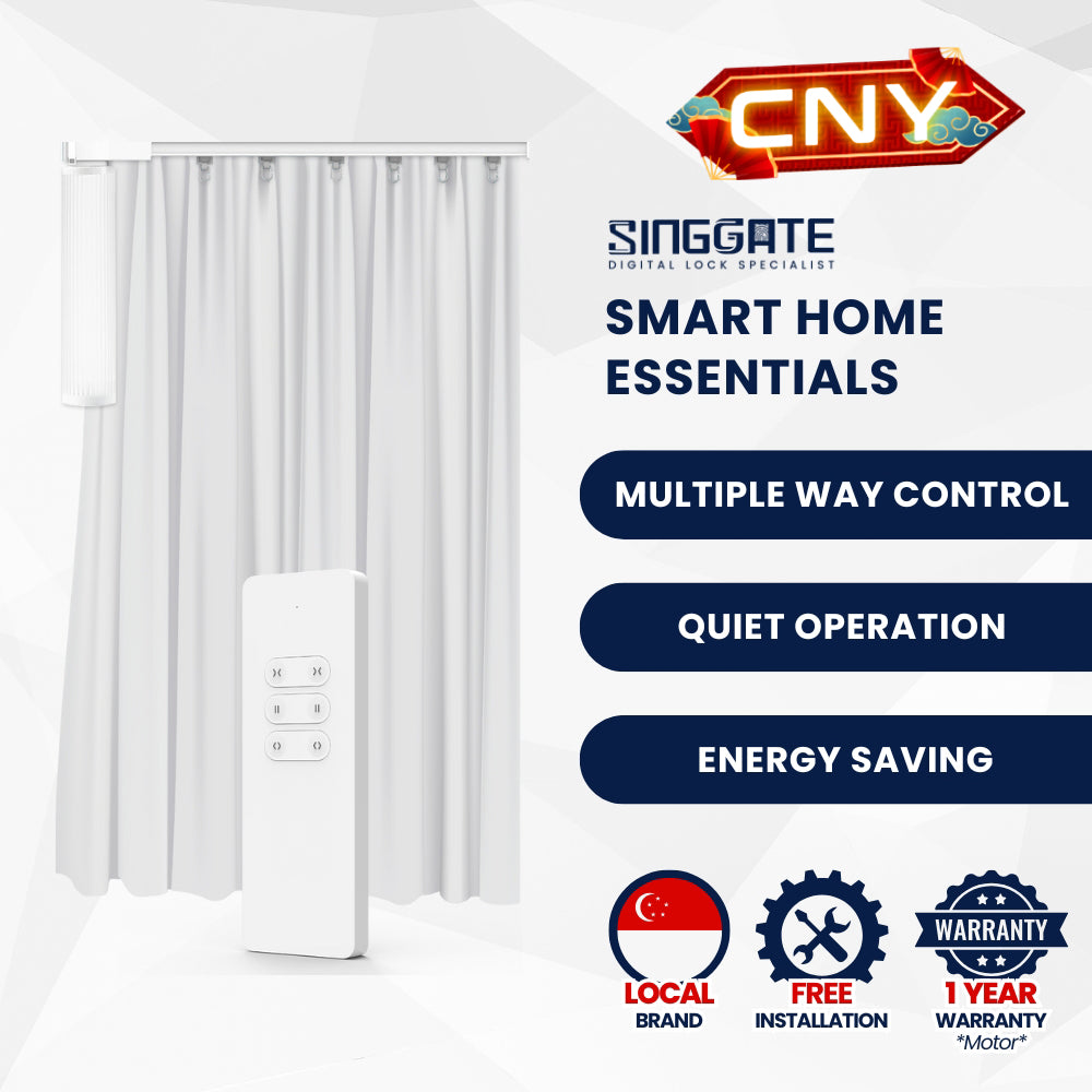 SC-03 Smart Curtain Rail Set