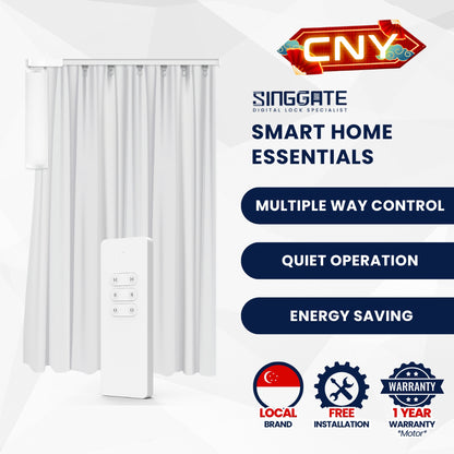 SC-03 Smart Curtain Rail Set