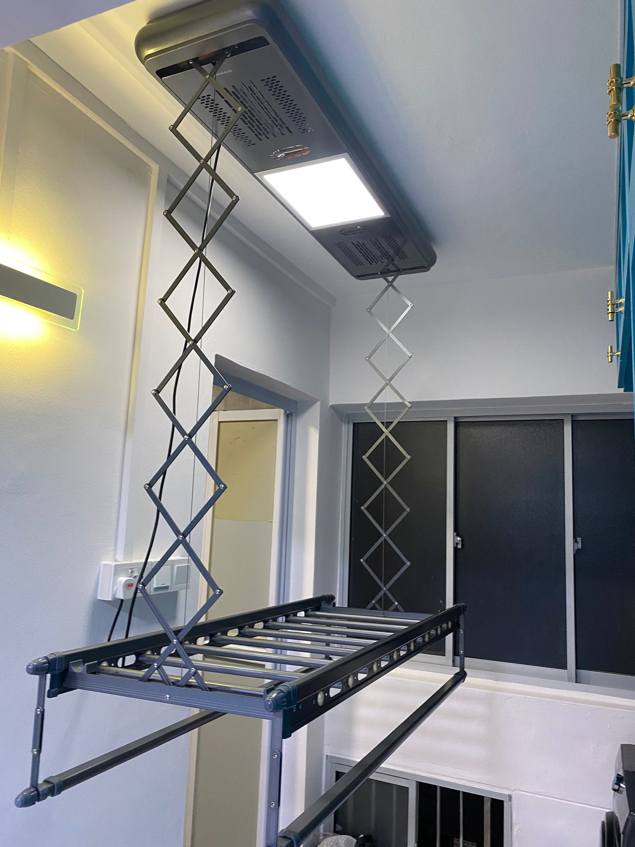 Auto laundry rack system sales