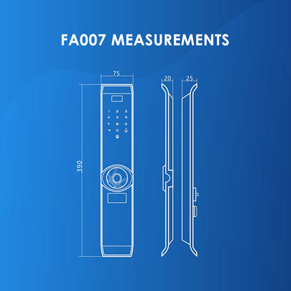 SINGGATE Door & Gate Bundle, *Bundle Deal* FA007 Digital Door Lock + FM021 Metal Gate Digital Lock - SINGGATE Digital Lock