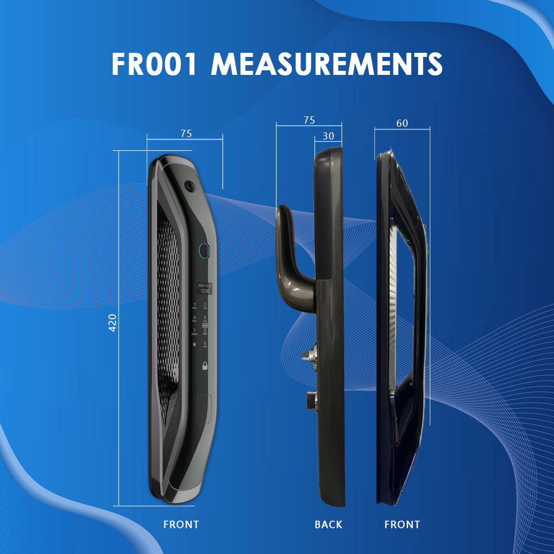 SINGGATE Mega Bundle, *Mega Bundle Deal* FR001 Door Digital Lock + FM021 Metal Gate Digital Lock + LS026 Laundry Rack - SINGGATE Digital Lock